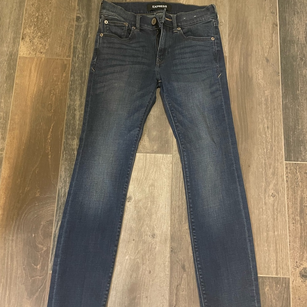 Express Skinny Jeans . Size 0 Petite.